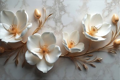 Quadro Decorativo Flores 1942