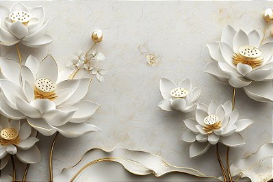 Quadro Decorativo Flores 1943