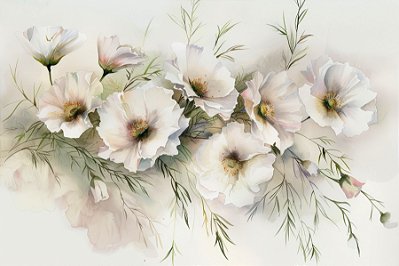 Quadro Decorativo Flores 1946