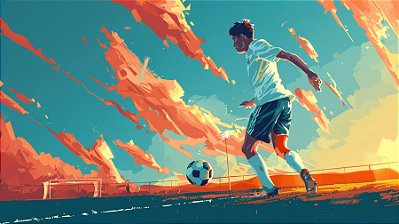 Quadro Decorativo Futebol 1960