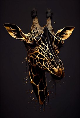 Quadro Decorativo Girafas 1974