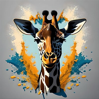 Quadro Decorativo Girafas 1983