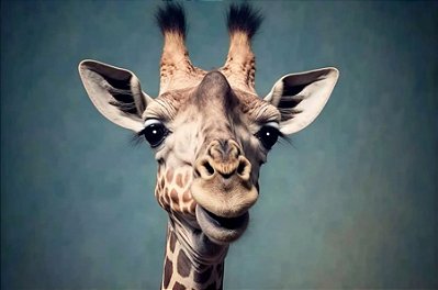 Quadro Decorativo Girafas 1985