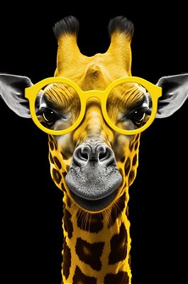 Quadro Decorativo Girafas 1998