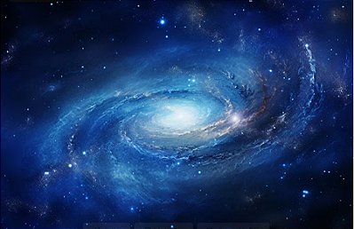 Quadro Decorativo Galaxia - Cosmos 2050