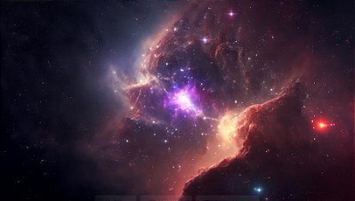 Quadro Decorativo Galaxia - Cosmos 2053