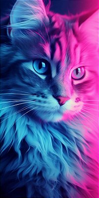Quadro Decorativo Gatos 2103