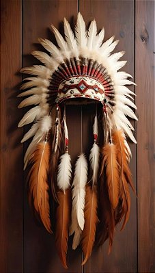 Quadro Decorativo Indigenas 2175