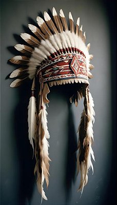 Quadro Decorativo Indigenas 2176