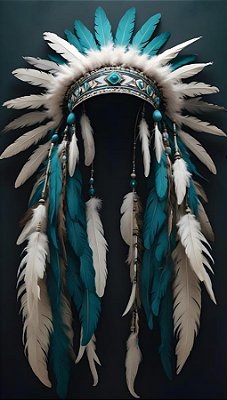 Quadro Decorativo Indigenas 2177