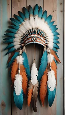 Quadro Decorativo Indigenas 2185