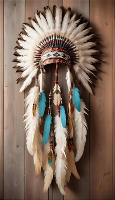 Quadro Decorativo Indigenas 2188