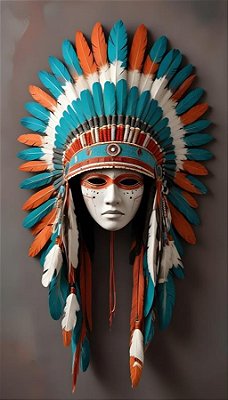 Quadro Decorativo Indigenas 2196
