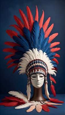 Quadro Decorativo Indigenas 2206