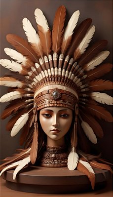 Quadro Decorativo Indigenas 2207