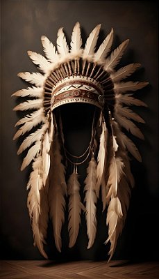 Quadro Decorativo Indigenas 2211
