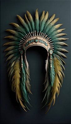 Quadro Decorativo Indigenas 2217