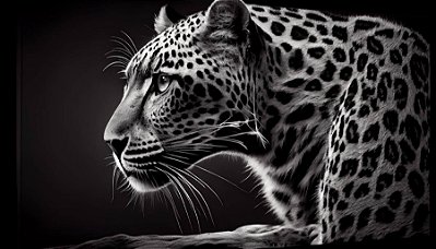 Quadro Decorativo Leopardos 2259
