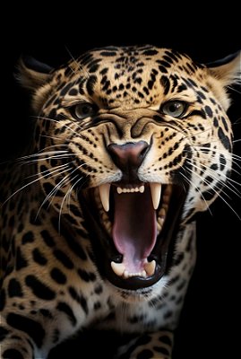 Quadro Decorativo Leopardos 2262