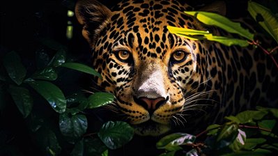 Quadro Decorativo Leopardos 2265