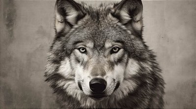 Quadro Decorativo Lobos 2491