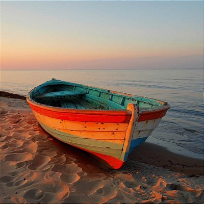 Quadro Decorativo Barcos e Canoas 3085