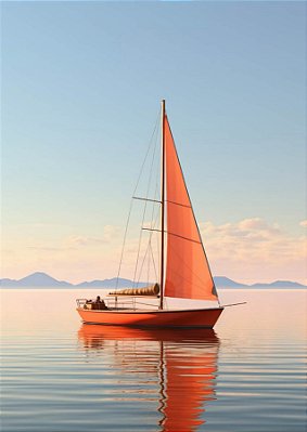Quadro Decorativo Barcos e Canoas 3107