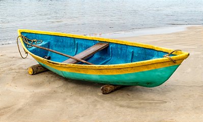 Quadro Decorativo Barcos e Canoas 3113