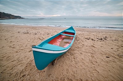 Quadro Decorativo Barcos e Canoas 3118