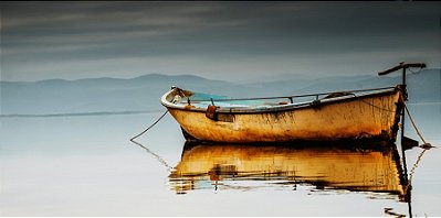 Quadro Decorativo Barcos e Canoas 3215
