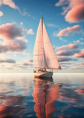 Quadro Decorativo Barcos e Canoas 3233