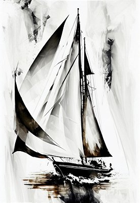 Quadro Decorativo Barcos e Canoas 3266