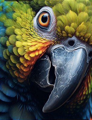 Quadro Decorativo Pássaros 3488