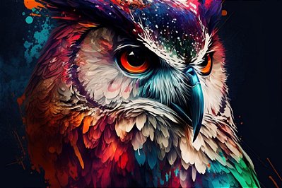 Quadro Decorativo Pássaros 3512