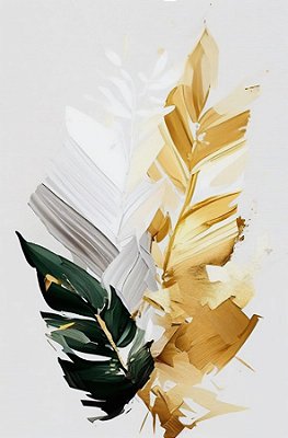 Quadro Decorativo Penas 3538