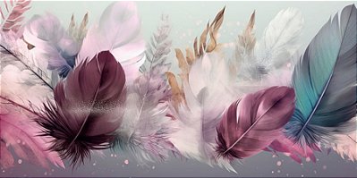 Quadro Decorativo Penas 3572
