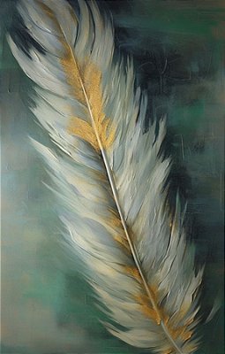 Quadro Decorativo Penas 3616