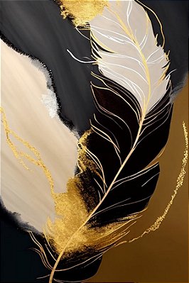 Quadro Decorativo Penas 3625