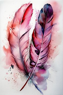 Quadro Decorativo Penas 3677