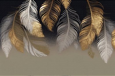 Quadro Decorativo Penas 3682