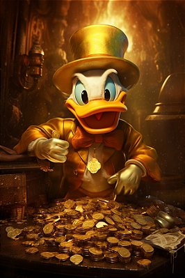 Quadro Decorativo Pato Donald 3984