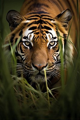 Quadro Decorativo Tigres 4080