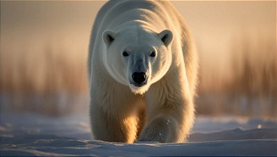 Quadro Decorativo Urso Polar 4114