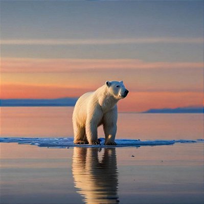 Quadro Decorativo Urso Polar 4127