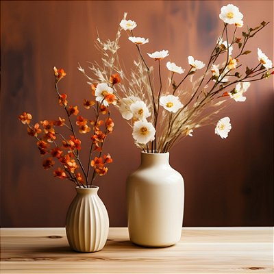 Quadro Decorativo Vasos 4190
