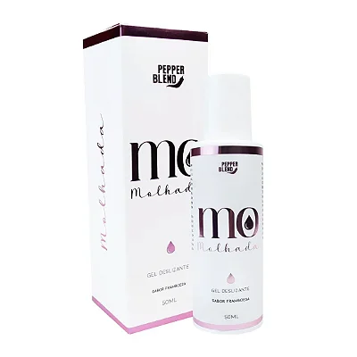 Mo Molhada Gel Deslizante Framboesa 50ml