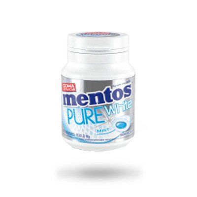 MENTOS CHICLETE PURE WHITE 56g