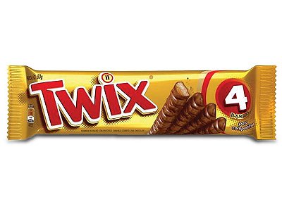 MARS CHOCOLATE TWIX 4 BARRAS 80g