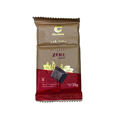 Chocolate Linea Ao Leite 30g - Sem Açúcar Adicionado Com Colágeno