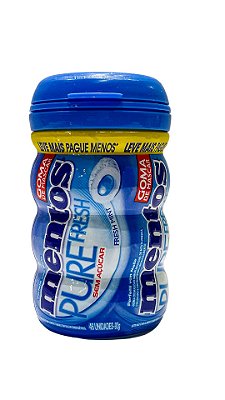 MENTOS PURE FRESH  MINT 92G